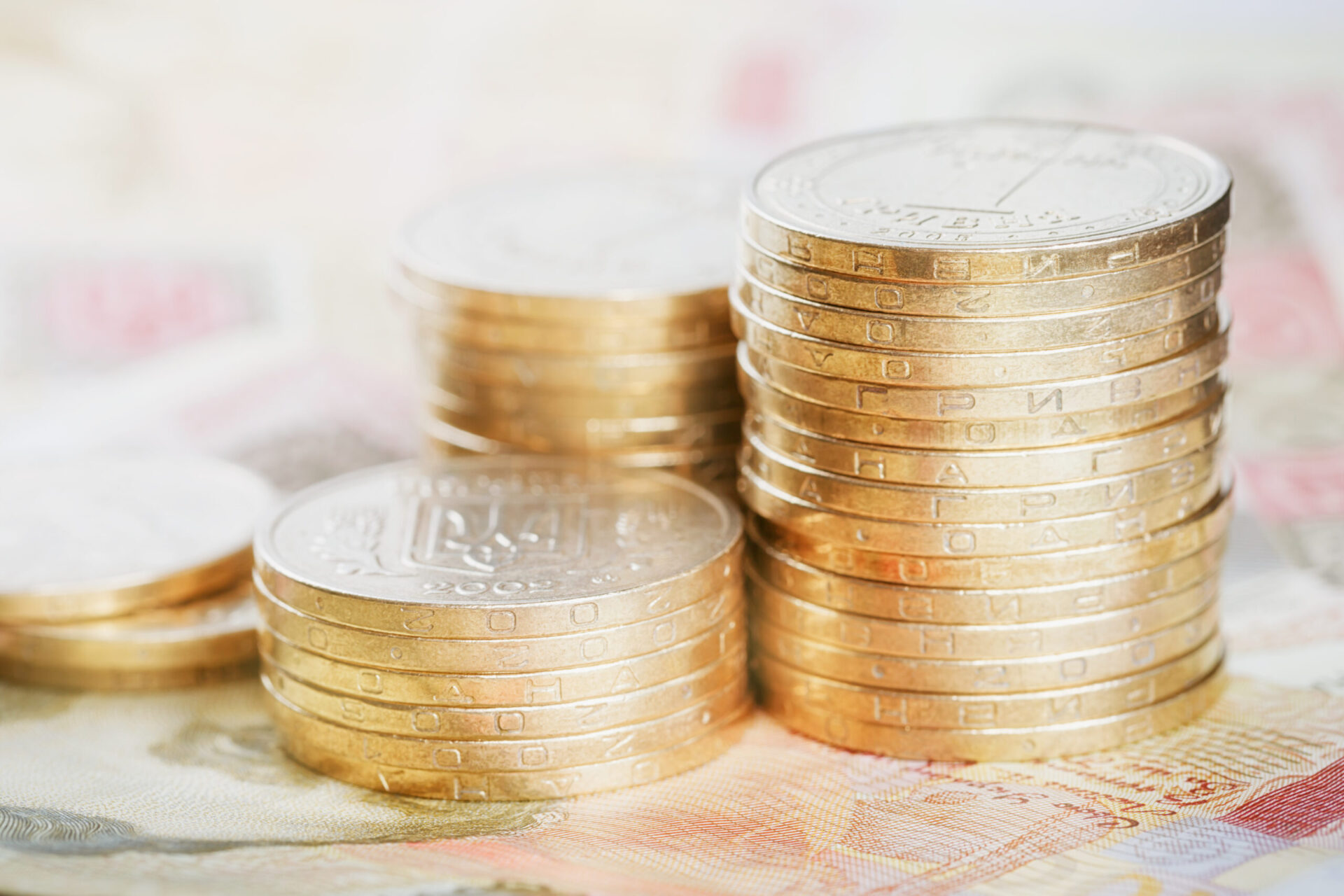 A small stack of Gold Coins