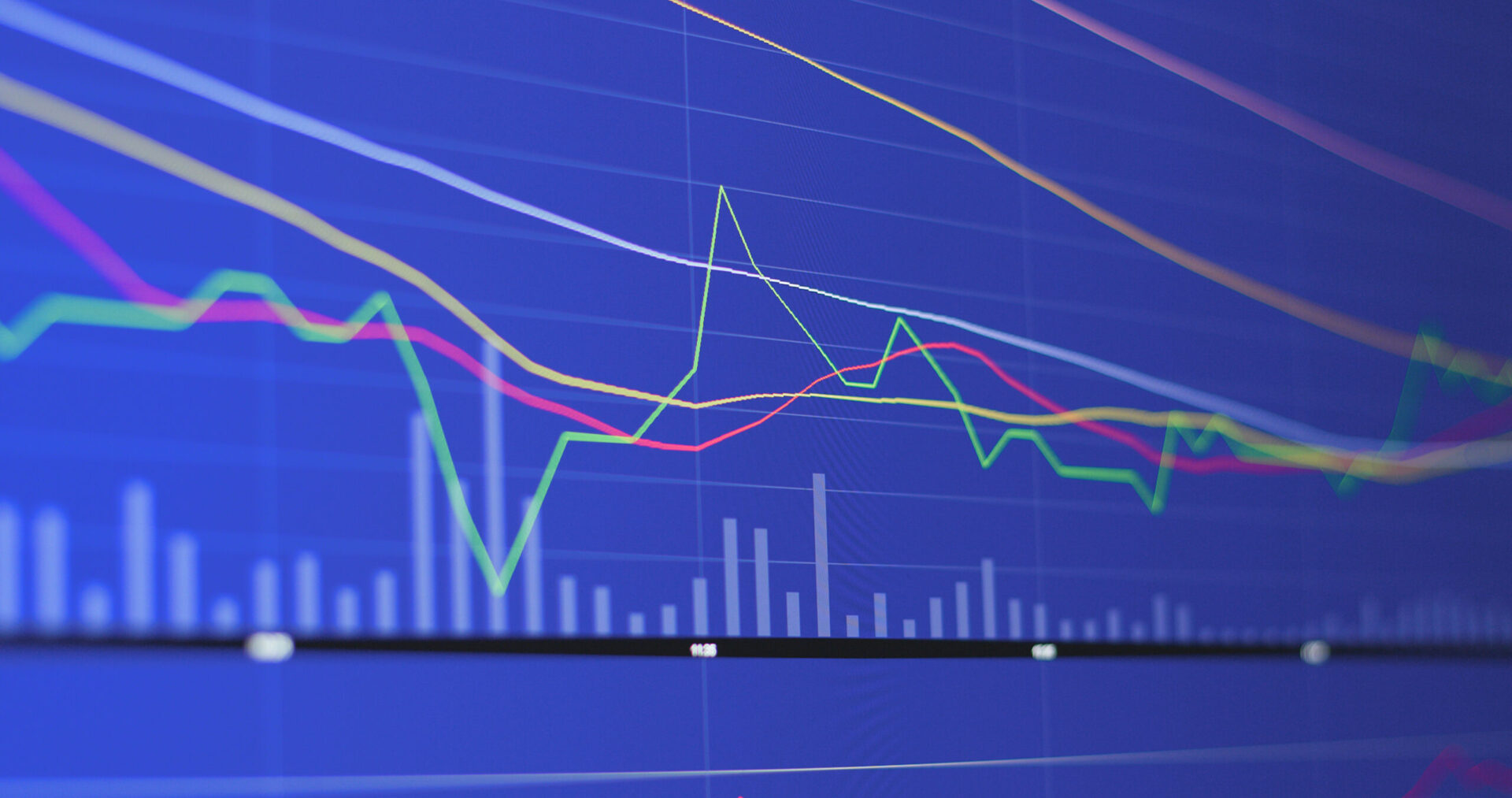 Financial diagram for stock market